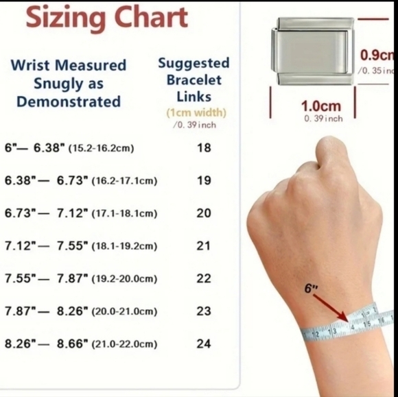 Italian Charm Dangling Moon Stars and Pearls‎ Zircon Gem Italian Charm Bracelet - Picture 7 of 14